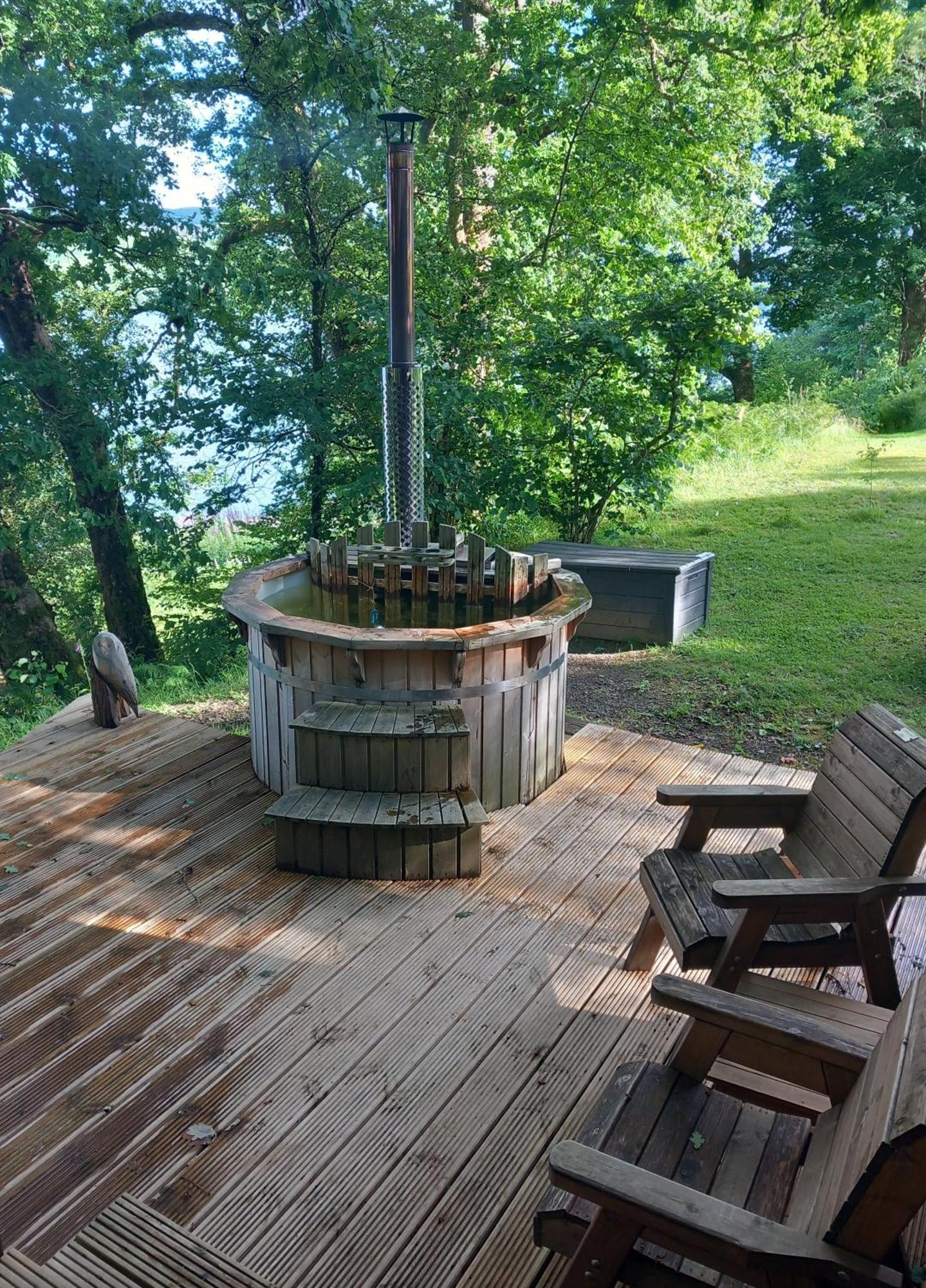 Loch Aweside Forest Cabins Dalavich ภายนอก รูปภาพ