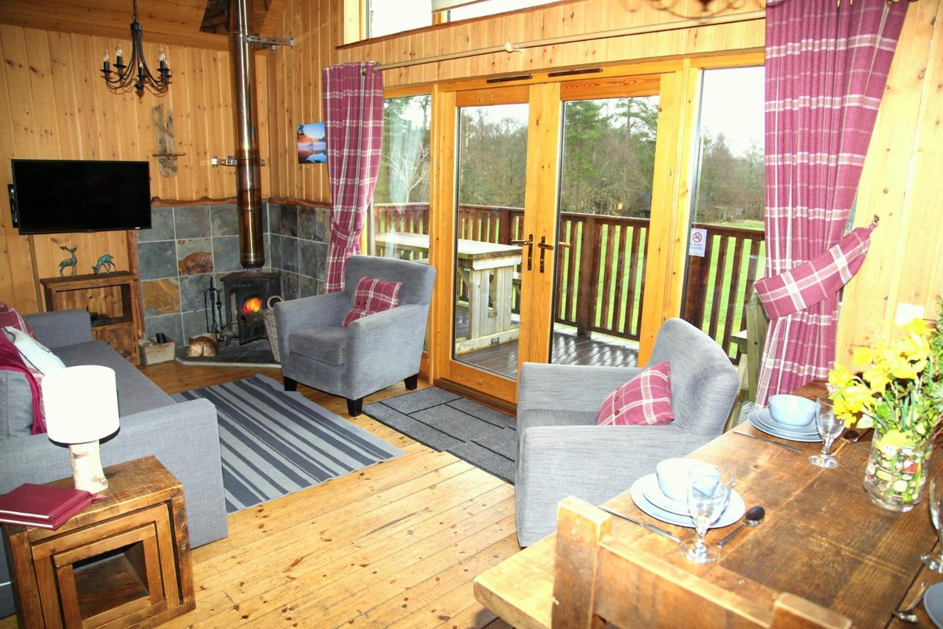 Loch Aweside Forest Cabins Dalavich ภายนอก รูปภาพ